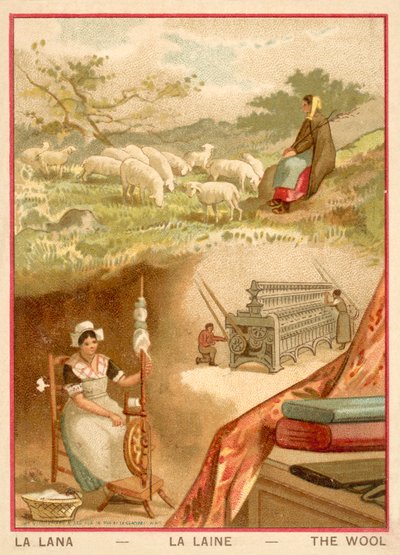 Lã (chromolitho) de French School