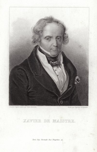 Xavier de Maistre, soldado e autor francês de French School