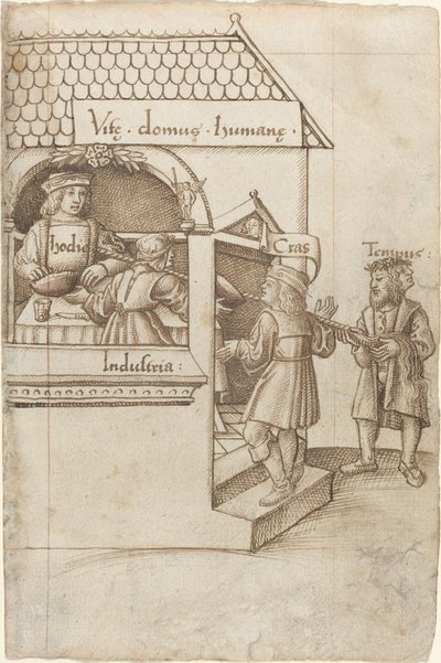 "Não se sente na medida de grãos" [fol. 12 reto] de French early 16th Century