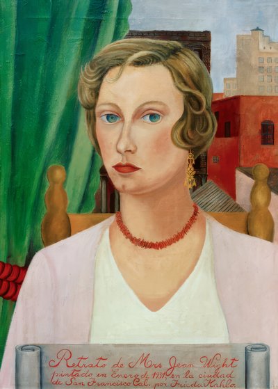 Retrato da Sra. Jean Wight de Frida Kahlo
