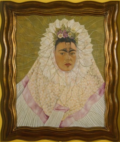 Autorretrato como Tehuana ou Diego nos meus pensamentos de Frida Kahlo