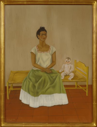 Autorretrato com cama de Frida Kahlo