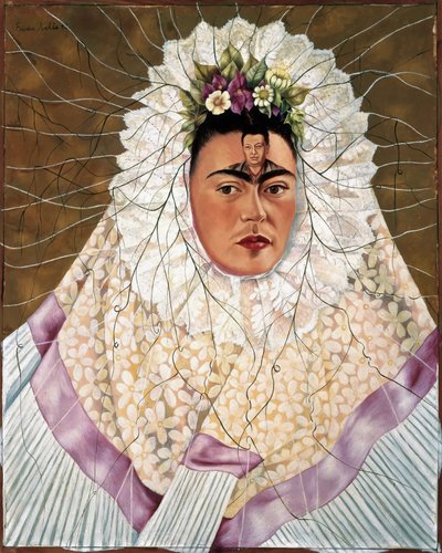 Autorretrato como Tehuana ou Diego on my mind de Frida Kahlo