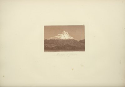 Montanhas de Jlinissa, desenhadas por Gmelin, gravadas em bu Arnold, ilustração de 