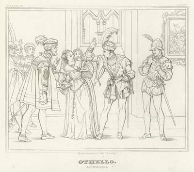 Othello, Acto IV, Cena 1 (gravação) de Friedrich August Moritz Retzsch