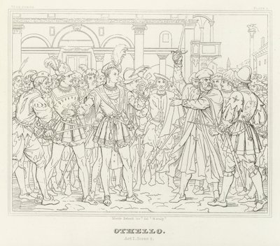 Othello, Acto I, Cena 2 (gravação) de Friedrich August Moritz Retzsch