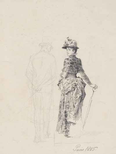 Paris 1885 de Friedrich August von Kaulbach