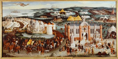 Encontro de François I de França e Henrique VIII de Inglaterra no Camp du Drap d
