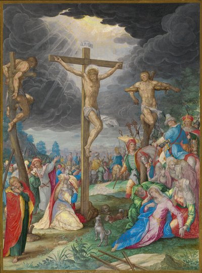 A Crucificação de Friedrich Brentel after Aegidius Sadeler II after Christoph Schwarz