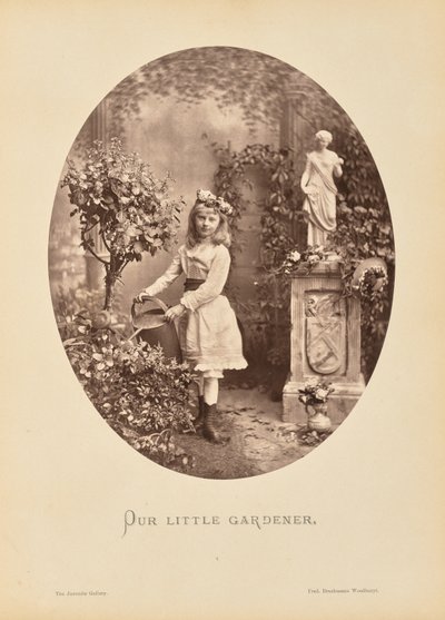 O nosso pequeno jardineiro de Friedrich Bruckmann