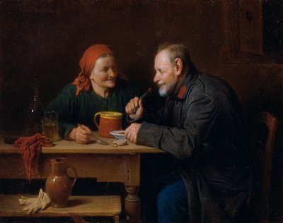 A refeição do meio-dia de Friedrich Friedländer Ritter von Malheim