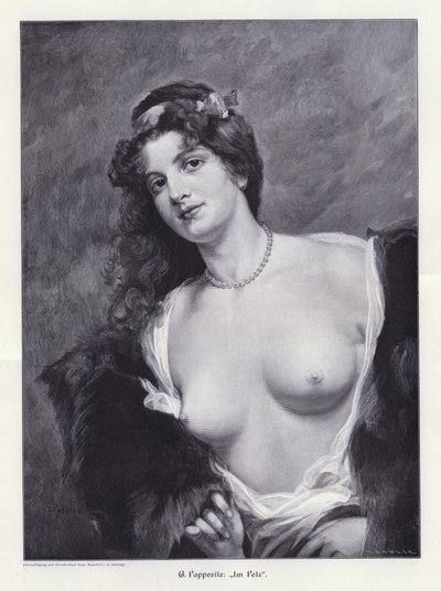 Em Peles (gravura) de Friedrich Georg Papperitz