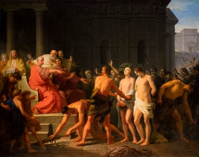 Brutus condena os seus filhos à morte de Friedrich Heinrich Fuger