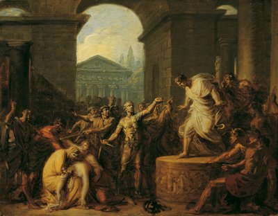 A Morte da Virgínia de Friedrich Heinrich Fuger