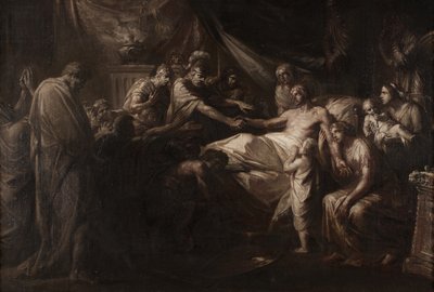 A Morte de Germanicus de Friedrich Heinrich Fuger