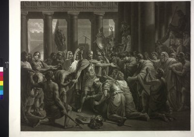 Da história romana (Lívio Camilo) ao apelo do homem forte de Friedrich Heinrich Fuger