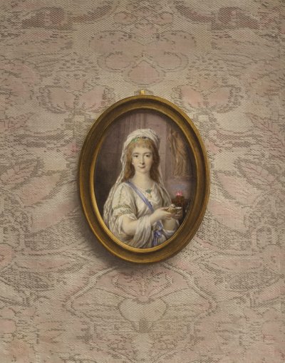Retrato de uma virgem vestal de Friedrich Heinrich Fuger