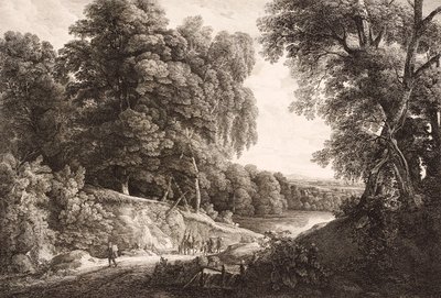 paisagem da floresta de Friedrich Loos