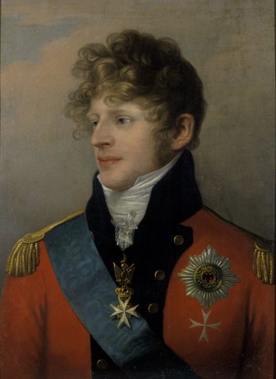 Duque August de Saxe-Gotha-Altenburg, 1807 de Friedrich Ludwig Theodor Doell