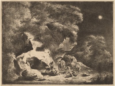 Um assalto noturno de Friedrich Müller