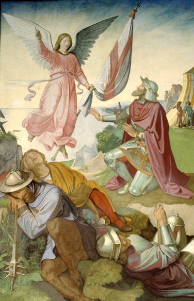 A visão de Godfrey of Bouillon de Friedrich Overbeck