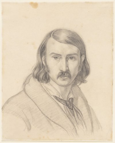 Autorretrato, 1838. de Friedrich Preller