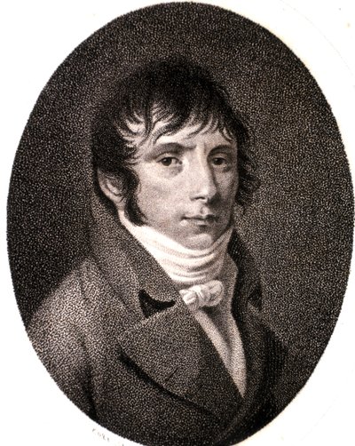 Retrato de Luigi Cherubini (gravura) de Friedrich Wilhelm Bollinger
