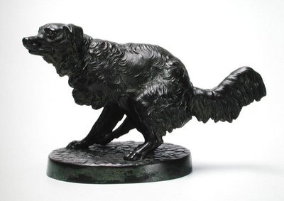 Cão de caça de pêlo comprido de Friedrich Wilhelm Wolff
