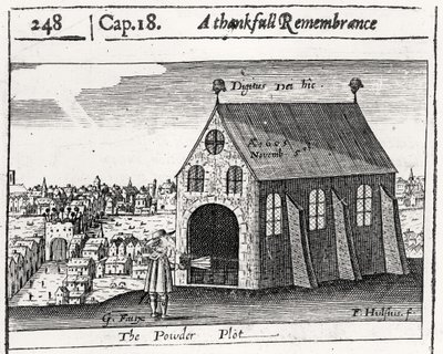 Uma recordação grata do lote de pó, 5 de novembro de 1605 de Friedrich van Hulsen