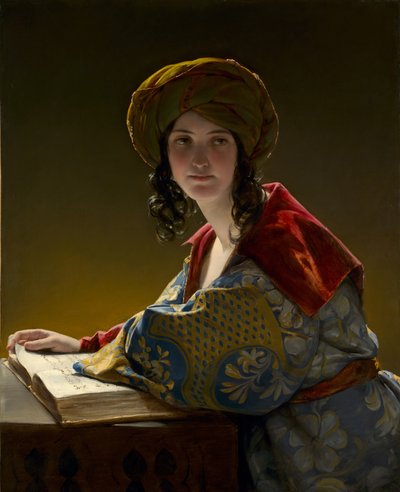 A jovem mulher oriental, 1838 de Friedrich von Amerling