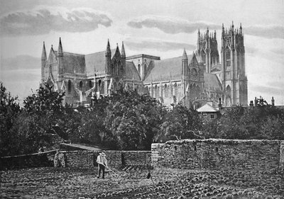 Igreja de Beverley, c1896 de Frith and Co