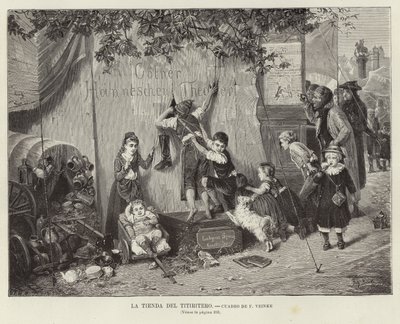 A Tenda do Fantocheiro - foto de Fritz Beinke de Fritz Beinke
