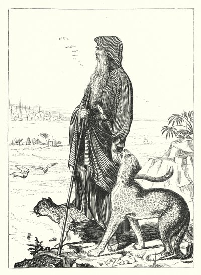 A Lenda de São Vito (gravura) de Fritz Eltze