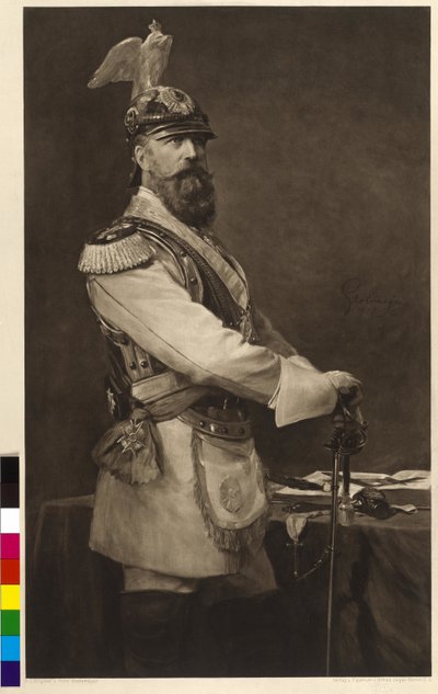 Imperador alemão e rei da Prússia Frederico III de Fritz Grotemeyer