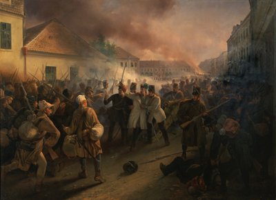 A morte heróica do general Heinrich Hentzy von Arthurm de Fritz L