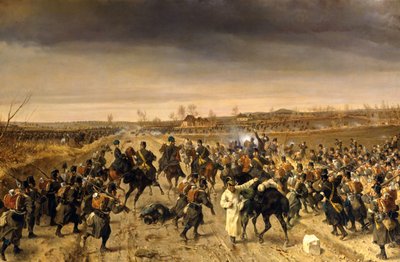 A Batalha de Oberselk em 3 de Fevereiro de 1864 de Fritz L