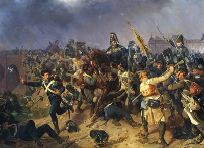 Episódio do Encontro perto de Znojmo em 1809 de Fritz L