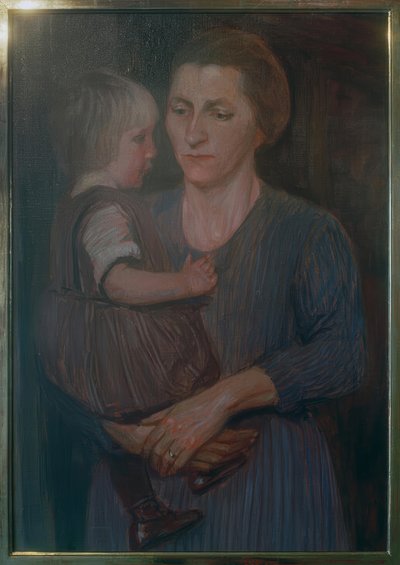 Mãe e filho de Fritz Mackensen