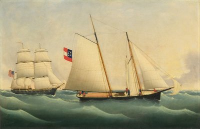 Captura do "Savannah" pelo "U.S.S. Perry" de Fritz Müller