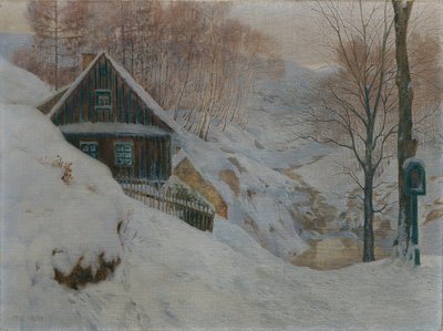 O Vale de Seebach perto de Franzensbad de Fritz Pontini