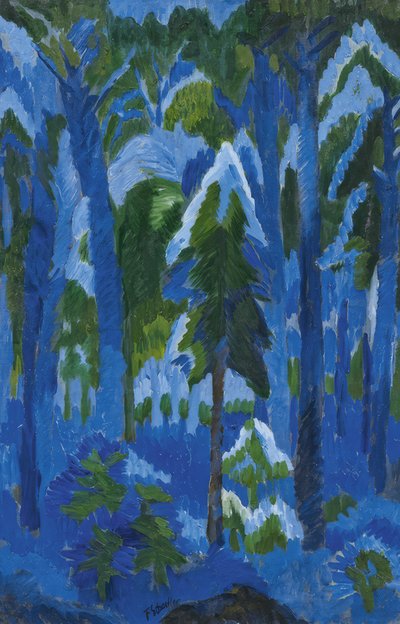 "Imagem da floresta III" de Fritz Schaefler