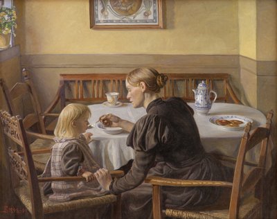 Mãe e filho de Fritz Syberg