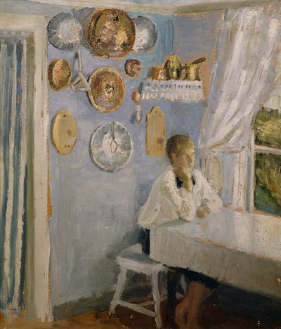 Harald à mesa do pequeno-almoço de Fritz Thaulow