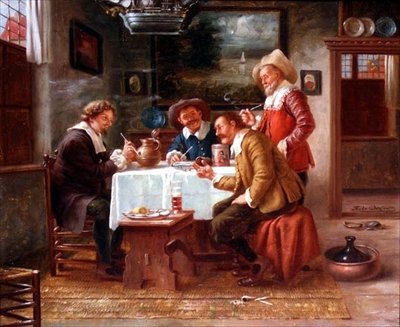Uma festa de convívio de Fritz Wagner