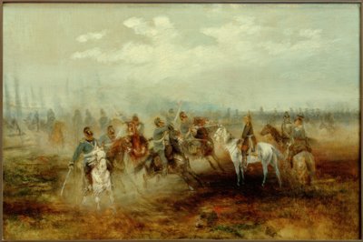 Batalha em Buzancy de Fritz von Uhde