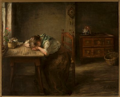 Abandonada de Fritz von Uhde