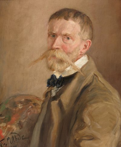 Autorretrato de Fritz von Uhde