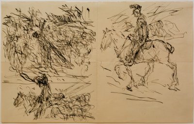 Estudos sobre "Gólgota" de Fritz von Uhde
