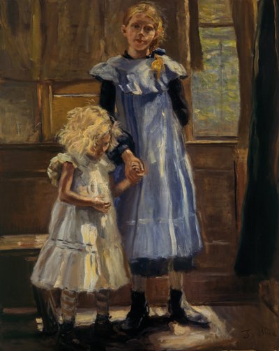 Duas raparigas de Fritz von Uhde