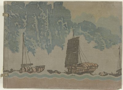 China em 30 pinturas scroll
Shina sanju gakan (título sobre o objecto) de Fukuda Bisen